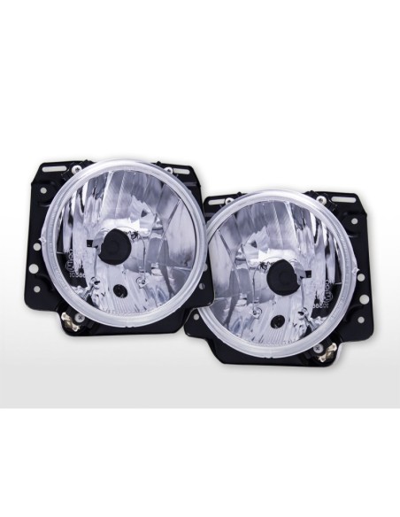 Juego de faros VW Golf 2 Tipo 19 Bj 84-91 cromado