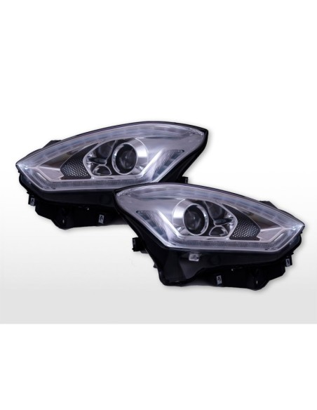 Juego de faros LED Luces diurnas LED Suzuki Swift RZ/AZ año desde 17 cromado