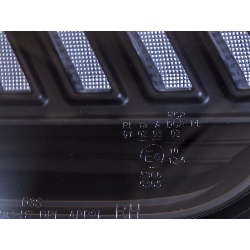 Juego de faros de xenón luces diurnas...