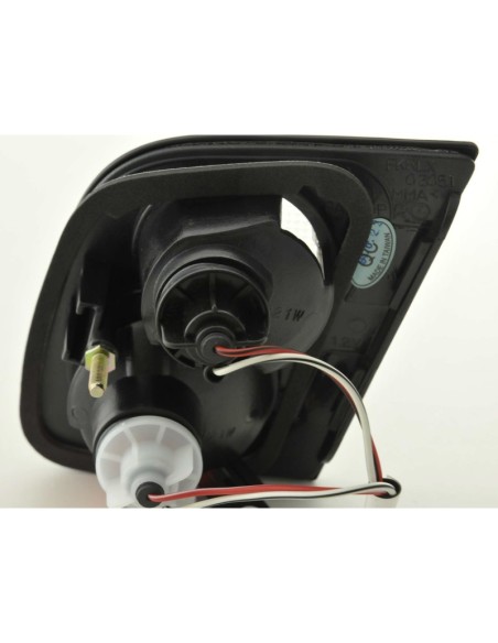 Juego de luces traseras BMW Serie 3 E46 Limo parte interior negra para portón trasero