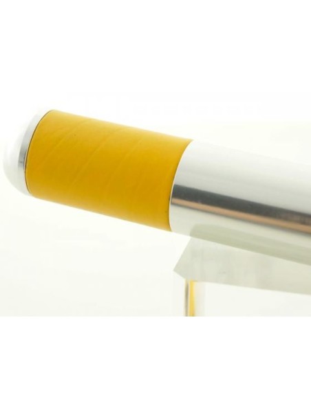 Maneta de freno de mano diseño cuero amarillo palanca de freno de mano universal amarilla