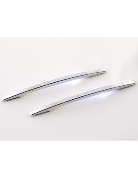 Juego de luces interiores LED (2 piezas) con 3 LED cada una, blanco