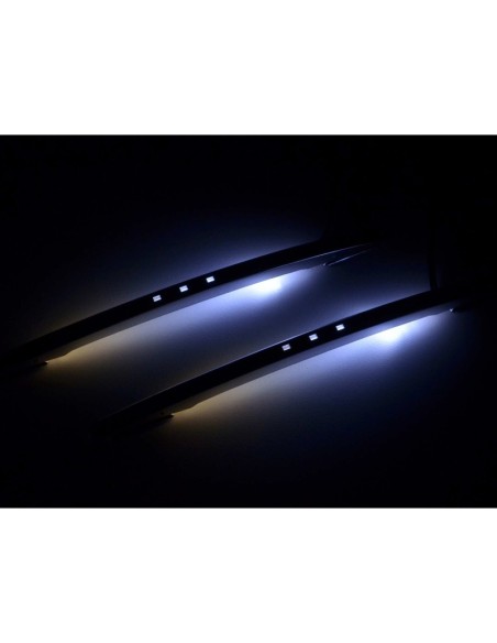 Juego de luces interiores LED (2 piezas) con 3 LED cada una, blanco