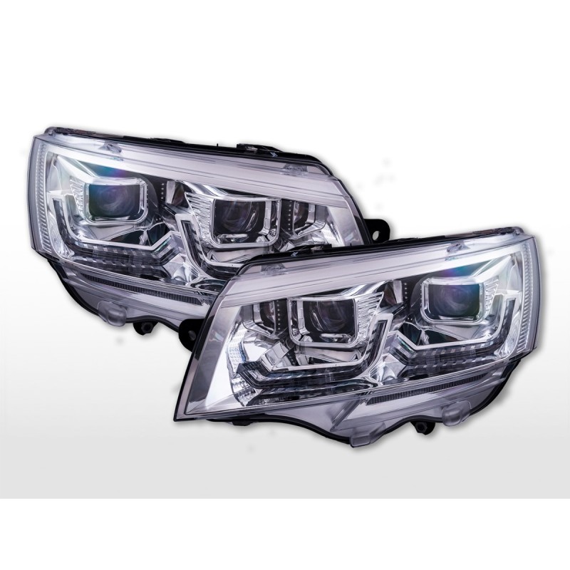 Juego de faros LED/halógeno VW T6 año...