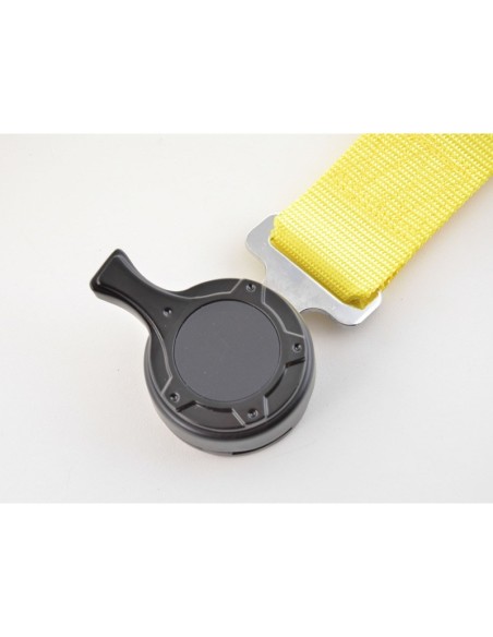 Arnés cinturón arnés de carreras arnés de 5 puntos universal amarillo