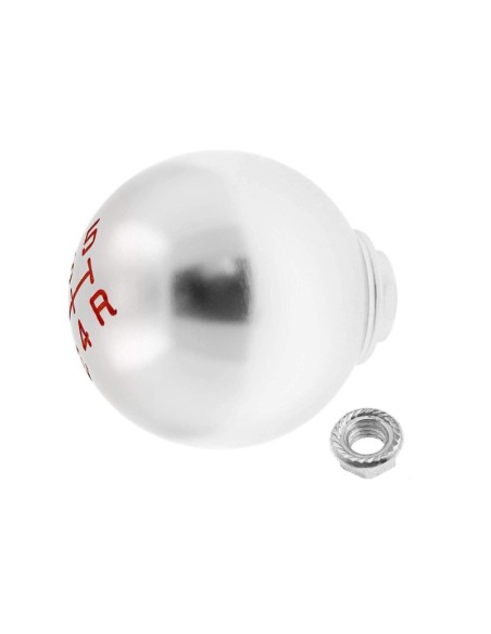 POMO PALANCA DE CAMBIOS ALUMINIO REDONDO COLOR PLATA OCC MOTORSPORT