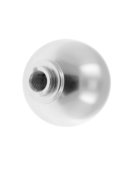 POMO PALANCA DE CAMBIOS ALUMINIO REDONDO COLOR PLATA OCC MOTORSPORT