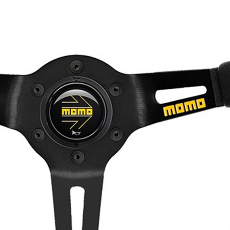 VOLANTE MOMO 350 MM ALCANTARA NEGRO...