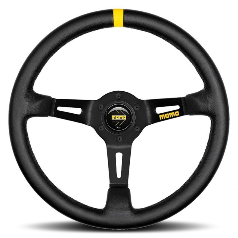 VOLANTE MOMO 350 MM ALCANTARA NEGRO...