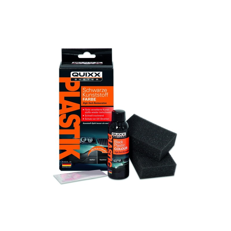 QUIXX NEGRO PLÁSTICOS CON COLOR /...