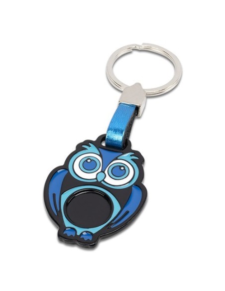 LLAVERO BUHO AZUL (STOCK LAST )