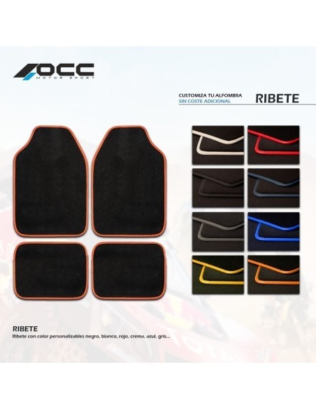 ALFOMBRA A MEDIDA MINI R50 COOPER (2001-2007) 5PZ