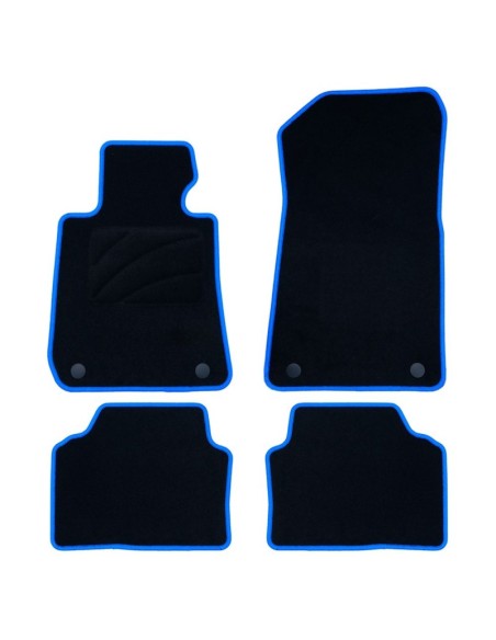 ALFOMBRA A MEDIDA OCC DESIGN BMW E90 SERIE 3 SEDAN (2005-2011) 5 PZ AZUL