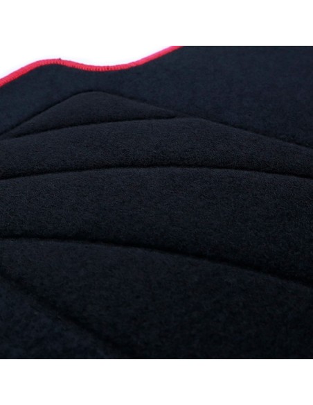ALFOMBRA A MEDIDA OCC DESIGN BMW E46 CABRIO (2000-2007) 5 PZ ROJO