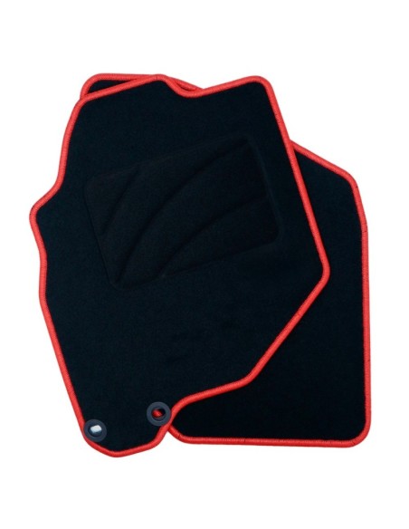 ALFOMBRA A MEDIDA OCC DESIGN HONDA JAZZ (2001-2008) 5 PZ ROJO