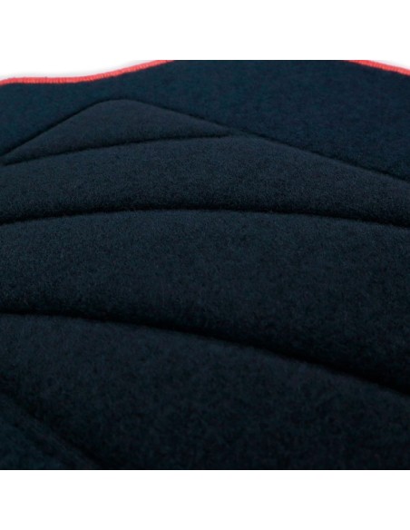 ALFOMBRA A MEDIDA OCC DESIGN HONDA JAZZ (2001-2008) 5 PZ ROJO