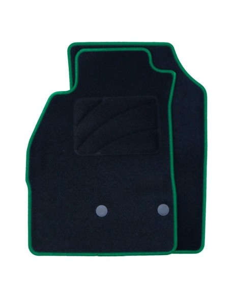 ALFOMBRA A MEDIDA OCC DESIGN RENAULT MEGANE III (2009-2016) 5 PZ VERDE