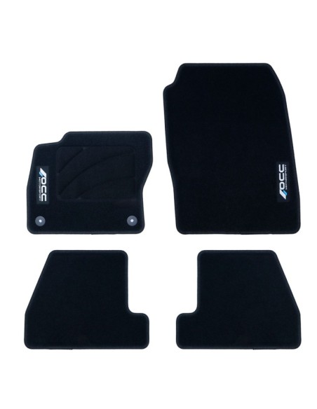 ALFOMBRA A MEDIDA FORD FOCUS III (2011-2015) 5PZ LOGOTIPO OCC