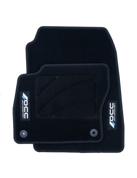 ALFOMBRA A MEDIDA FORD FOCUS III (2011-2015) 5PZ LOGOTIPO OCC