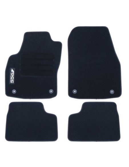 ALFOMBRA A MEDIDA OPEL ASTRA J FAMILIAR, 3 Y 5 PUERTAS (2009-2015) 5PZ LOGOTIPO OCC