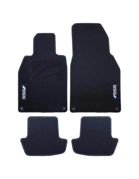 ALFOMBRA A MEDIDA PORSCHE 911 992 (2019 - ) 5 PZ LOGOTIPO OCC