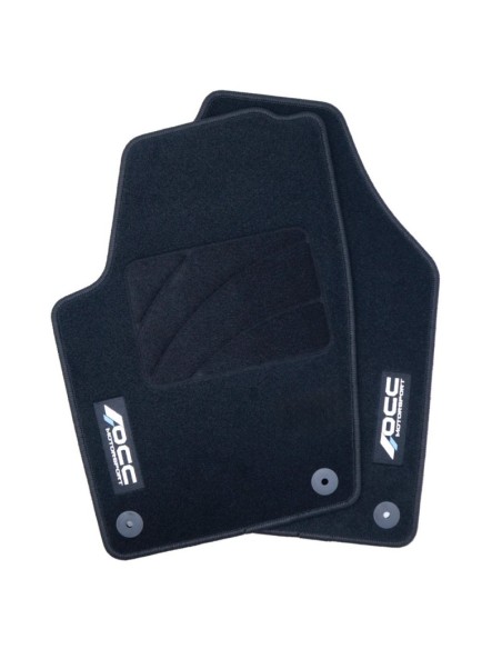 ALFOMBRA A MEDIDA OCC DESIGN VOLKSWAGEN POLO (2001-2009) 5 PZ LOG OCC