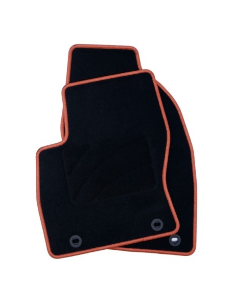 ALFOMBRA A MEDIDA OCC DESIGN FORD FOCUS II (2004-2011) 5 PZ NARANJA