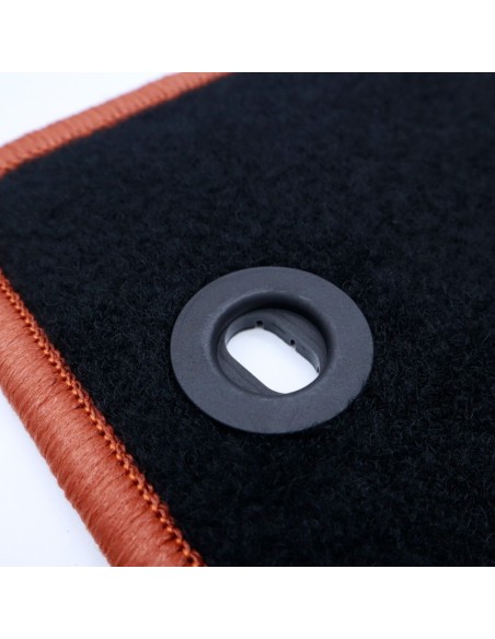 ALFOMBRA A MEDIDA OCC DESIGN FORD FOCUS II (2004-2011) 5 PZ NARANJA