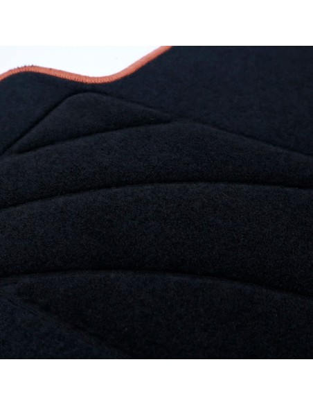 ALFOMBRA A MEDIDA OCC DESIGN FORD FOCUS II (2004-2011) 5 PZ NARANJA