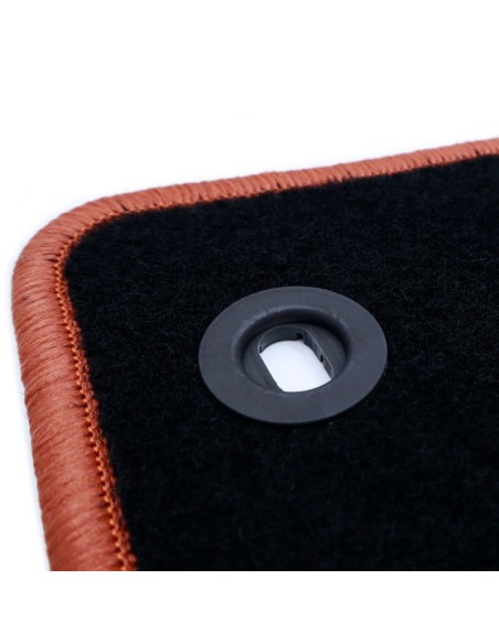 ALFOMBRA A MEDIDA OCC DESIGN RENAULT MEGANE I CABRIO (1997-2003) 5 PZ NARANJA