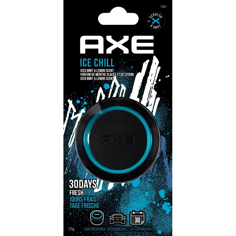 AMBIENTADOR LATA AXE GEL ICE CHILL