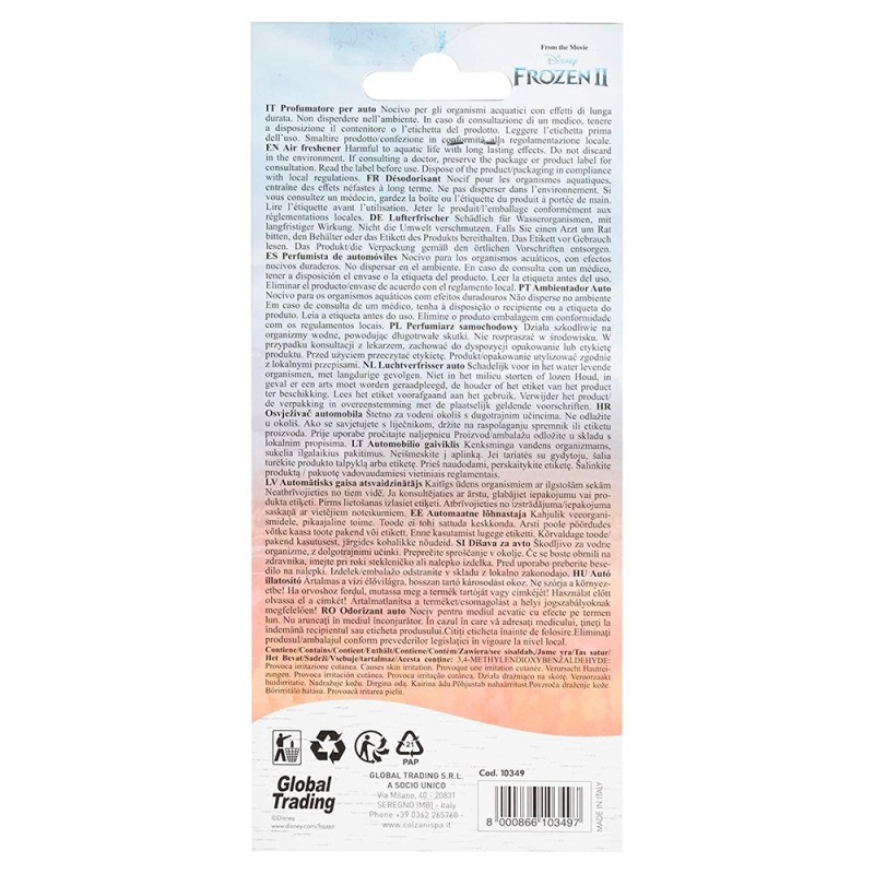 AMBIENTADOR FROZEN 2(OUTLET)