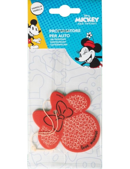 AMBIENTADOR PARA COCHE DISNEY MINNIE - vainilla