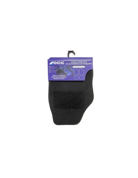 ALFOMBRA UNIVERSAL MOQUETA NEGRA