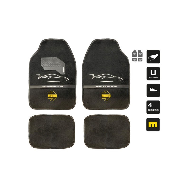 SET COMPLETO 4 PIEZAS ALFOMBRAS MOMO...