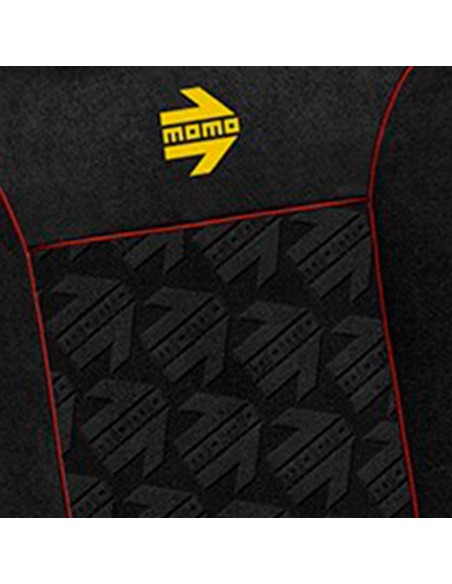 SET COMPLETO CUBRE ASIENTOS MOMO COCHE 11 PIEZAS ROJO