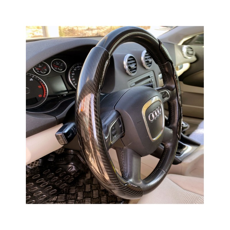 FUNDA DE VOLANTE EFECTO CARBONO 2...