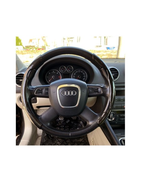 FUNDA DE VOLANTE EFECTO CARBONO 2 PIEZAS OCC SPORT