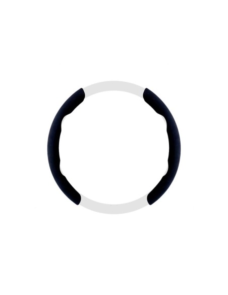 FUNDA DE VOLANTE NEGRA 2 PIEZAS OCC SPORT