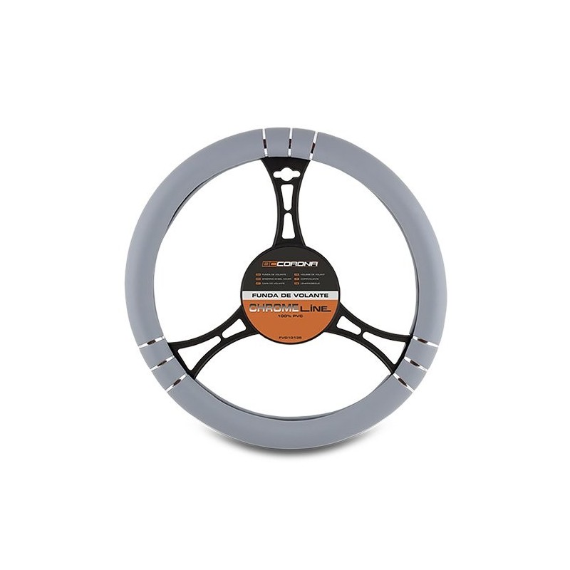 FUNDA VOLANTE CHROMELINE GRIS CS 6