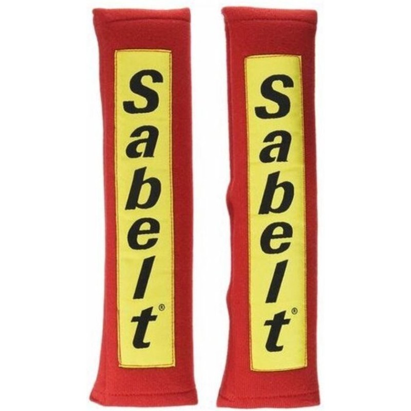 ALMOHADILLAS SABELT 2" VELCRO. ROJO