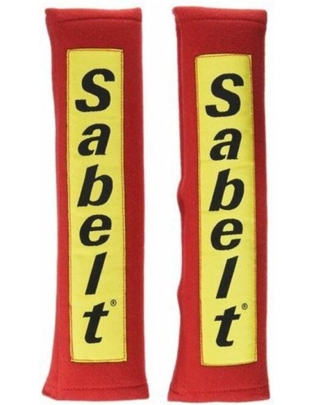 ALMOHADILLAS SABELT 2" VELCRO. ROJO