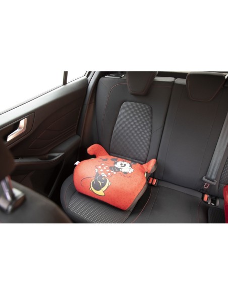 ASIENTO ALzador SAO MINNIE ROJO 125-150 I-SIZE R129