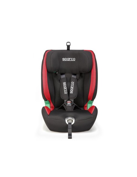 SILLAS PARA NIÑOS SPARCO SK5000I ECE R129/03 ROJO GRUPO I-II-III