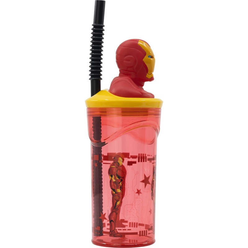 FIGURA 3D VASO 360ML IRON MAN