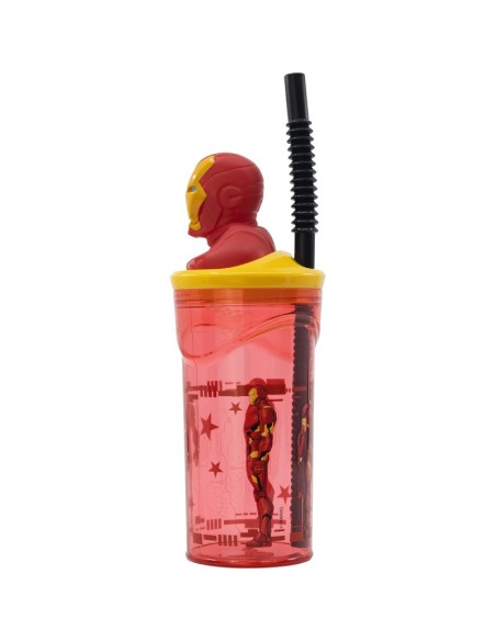 FIGURA 3D VASO 360ML IRON MAN