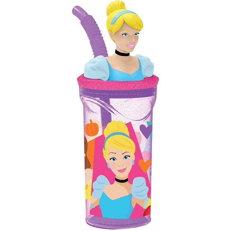 VASO FIGURA 3D 360ML PRINCIPESSE