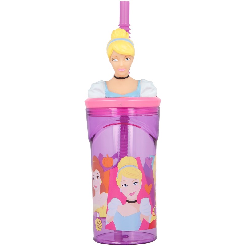 VASO FIGURA 3D 360ML PRINCIPESSE
