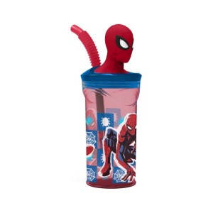 FIGURA 3D VASO 360ML SPIDERMAN