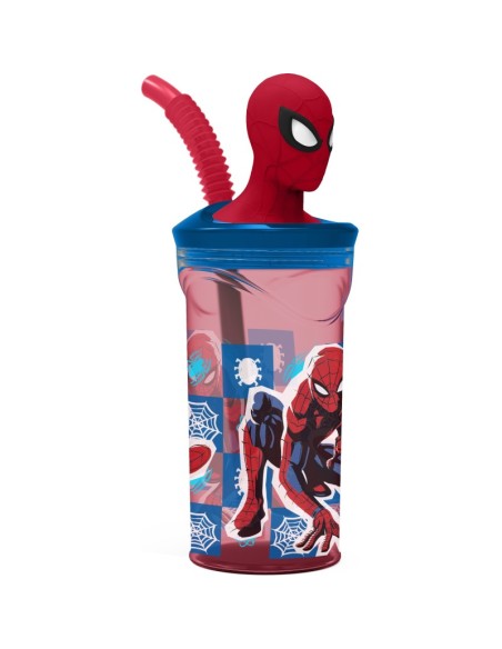 FIGURA 3D VASO 360ML SPIDERMAN